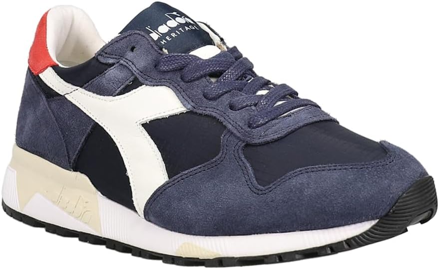 Мужские кроссовки Diadora Trident 90 Ripstop с шнуровкой повседневные - синие — фото 2