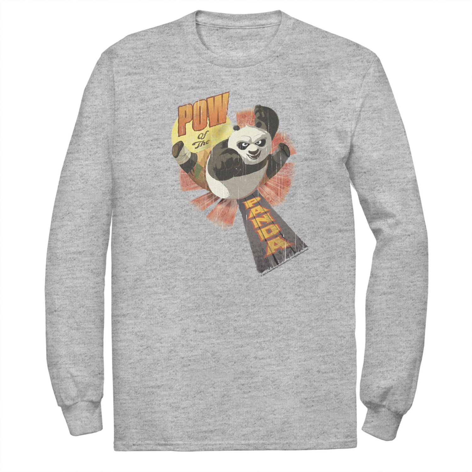 

Мужская футболка Kung Fu Panda Pow Of The Panda Action Pose Portrait Tee Licensed Character