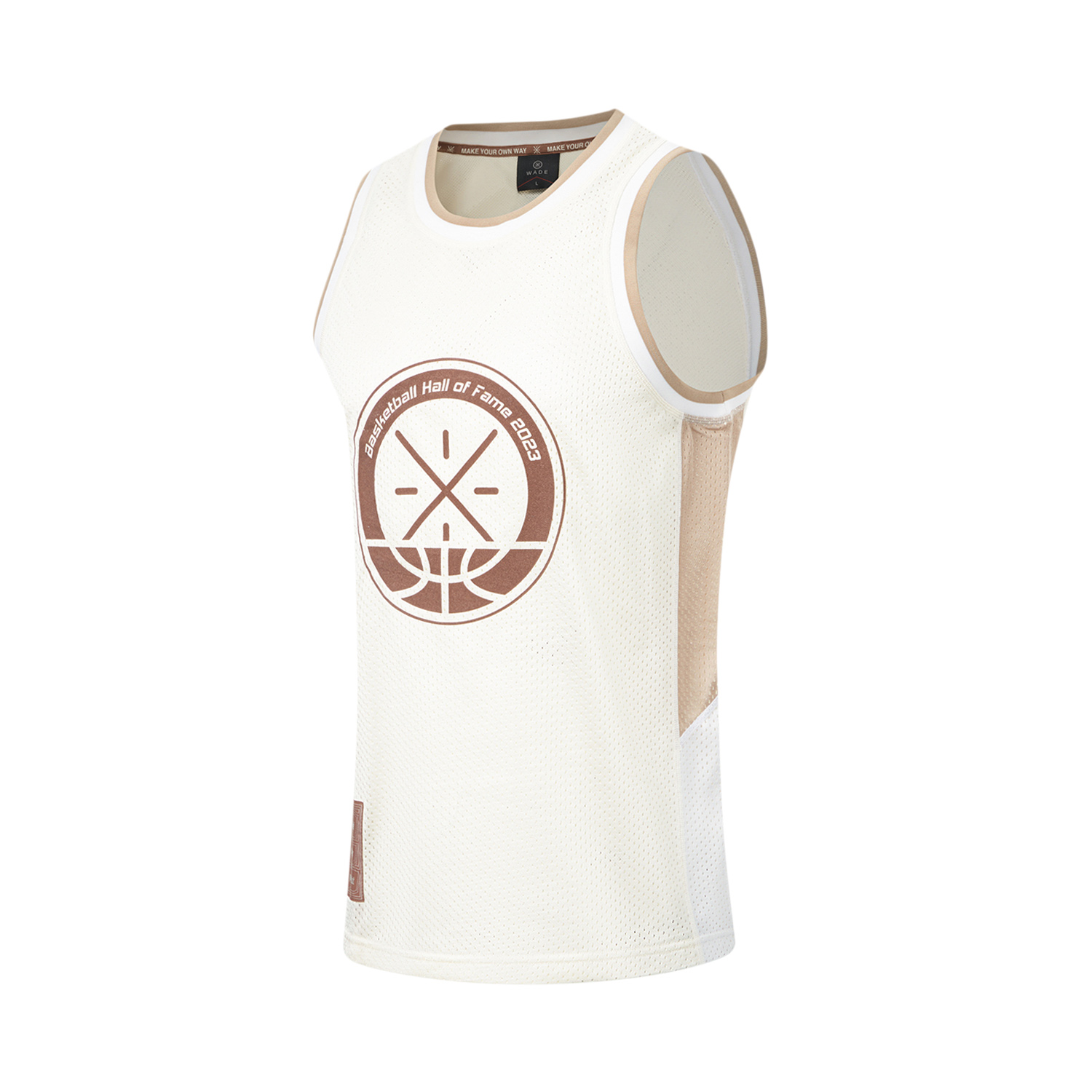 

Баскетбольная майка LiNing Wade Collection унисекс экрю, Ecru
