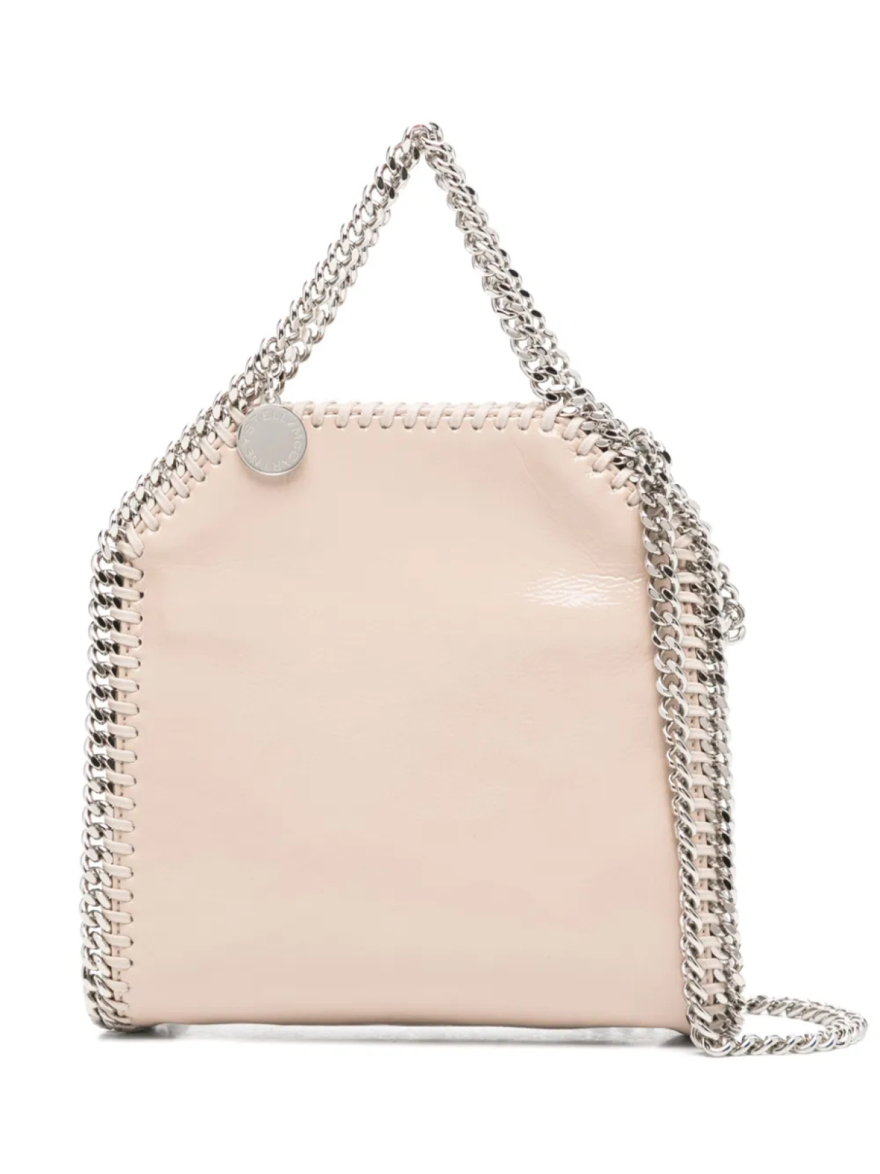 

Миниатюрная сумка-тоут Stella McCartney Falabella, розовый