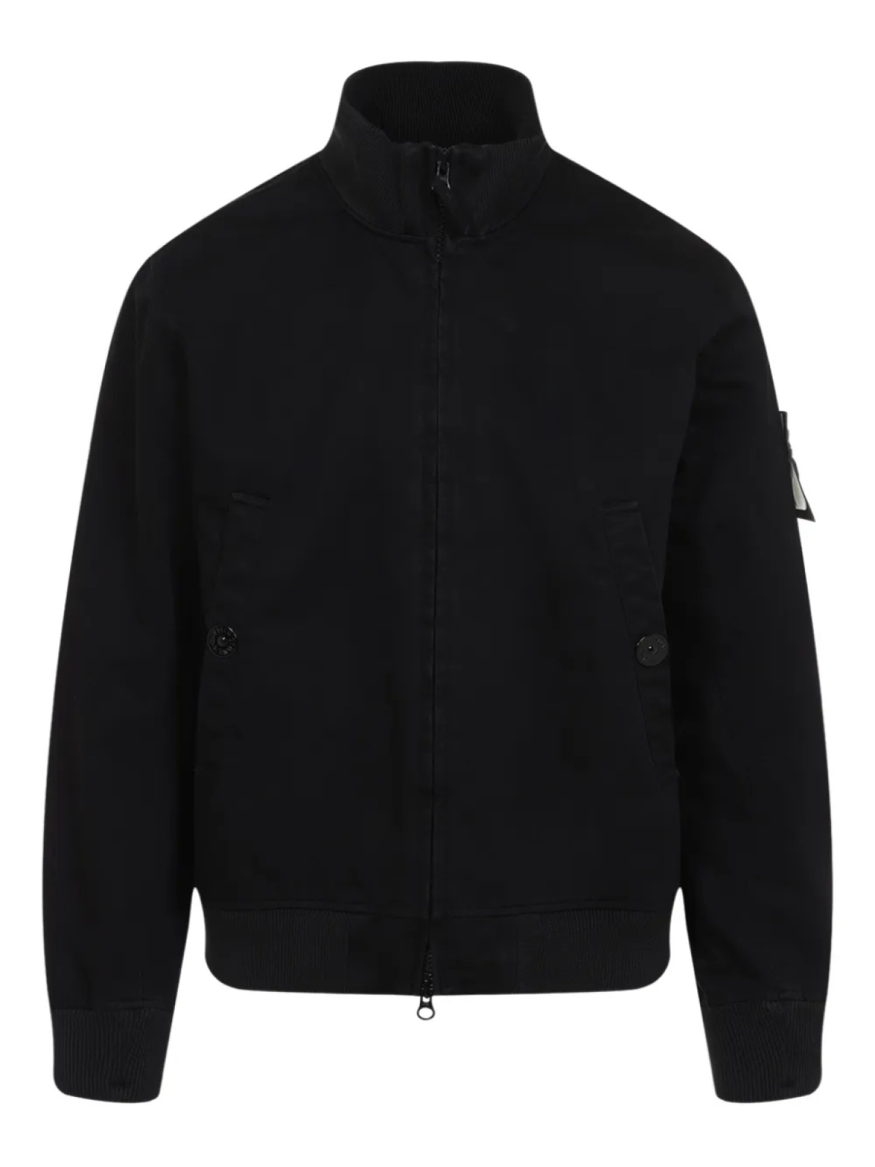 

Хлопковая куртка Stone Island, черный