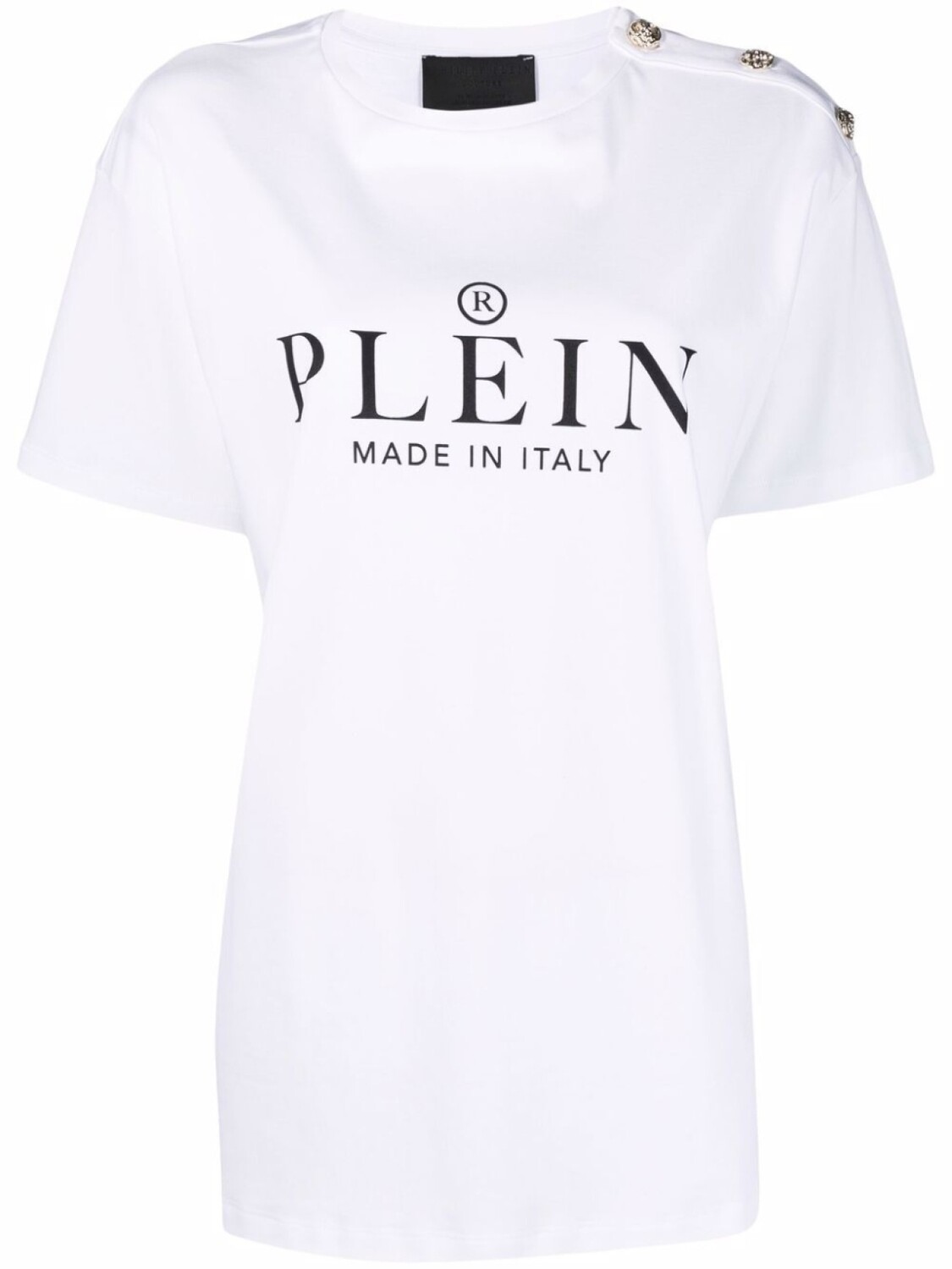 

Philipp Plein футболка с логотипом, белый