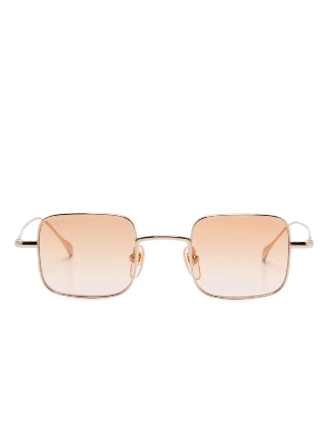 

Солнцезащитные очки Gucci Eyewear в квадратной оправе, золотой