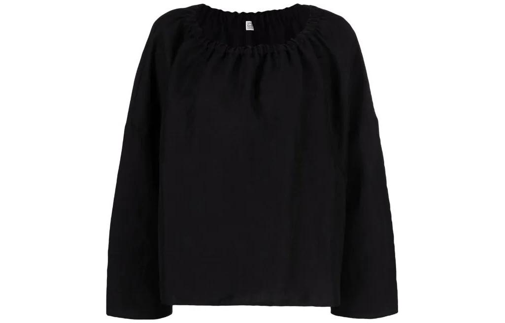 

Футболка женская черная TOTEME