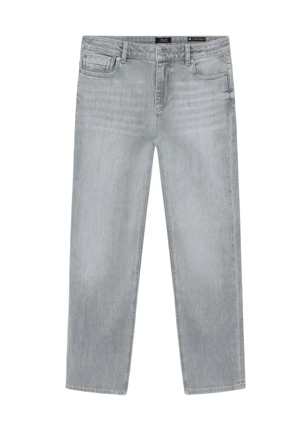 Джинсы прямого кроя Rellix, Used Grey Denim