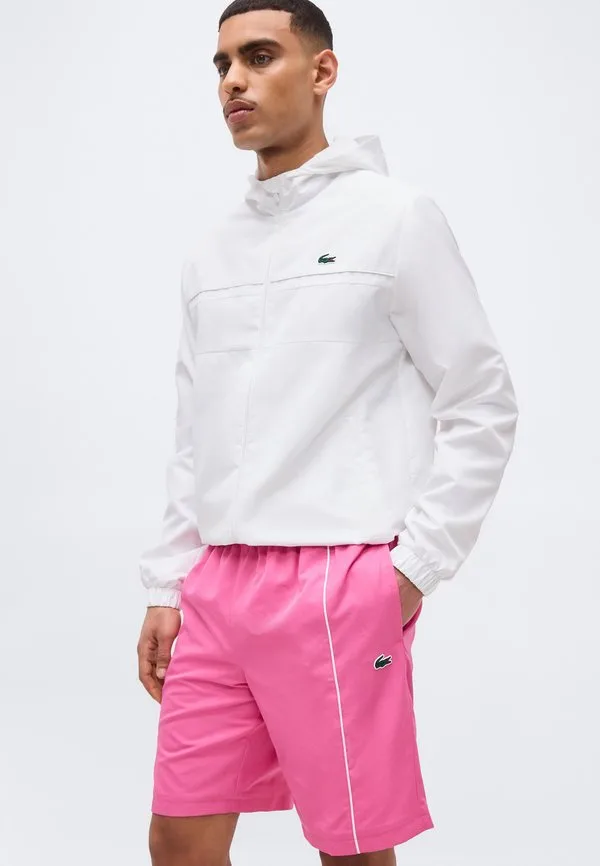 Короткие спортивные шорты Lacoste Sport, Fushia Pink — фото 4