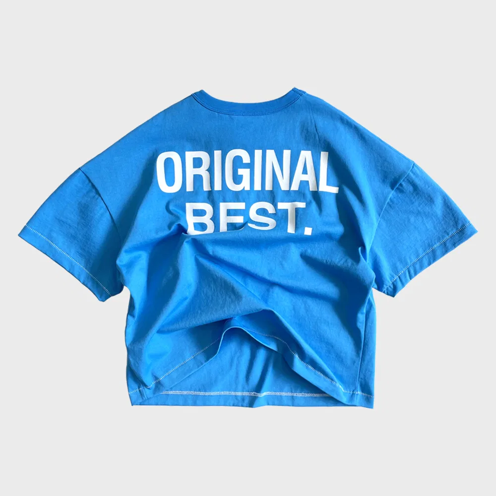 Детская футболка Originality синяя от Frise