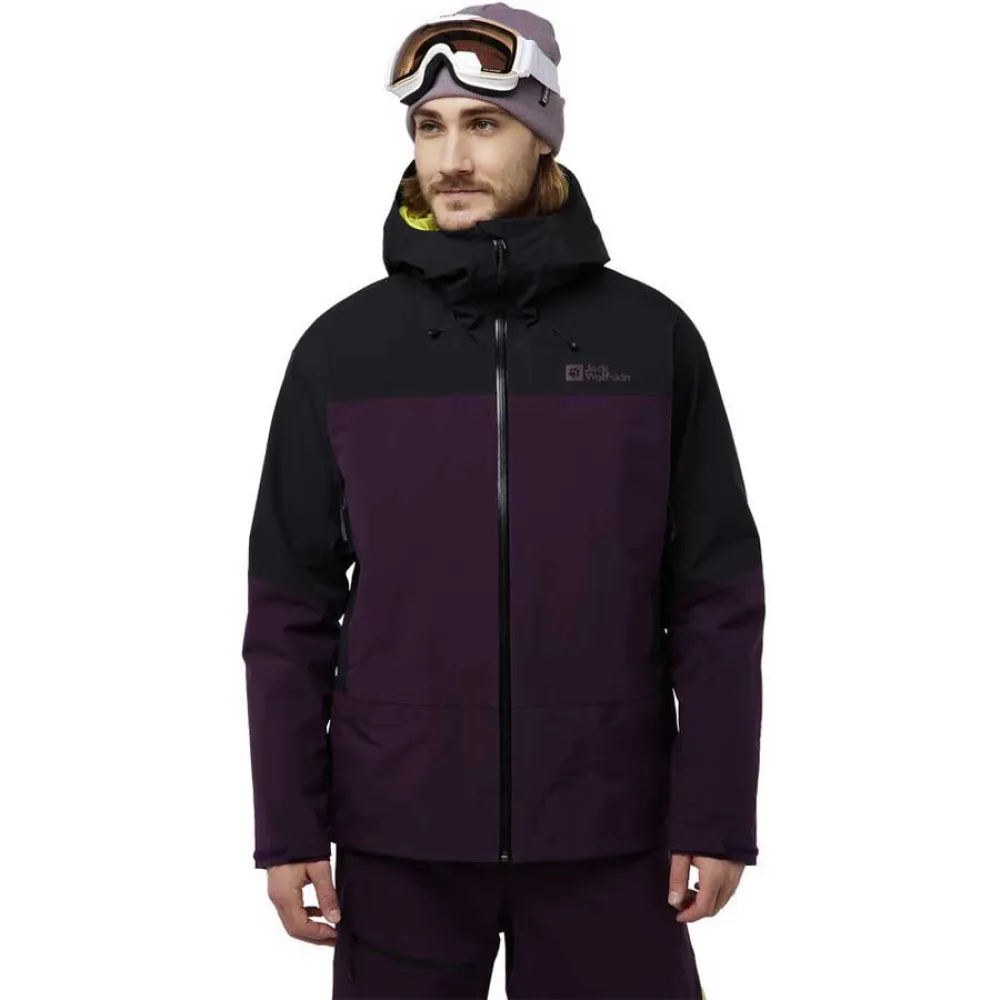 

Куртка Jack Wolfskin Alpspitze Tour 3L, фиолетовый