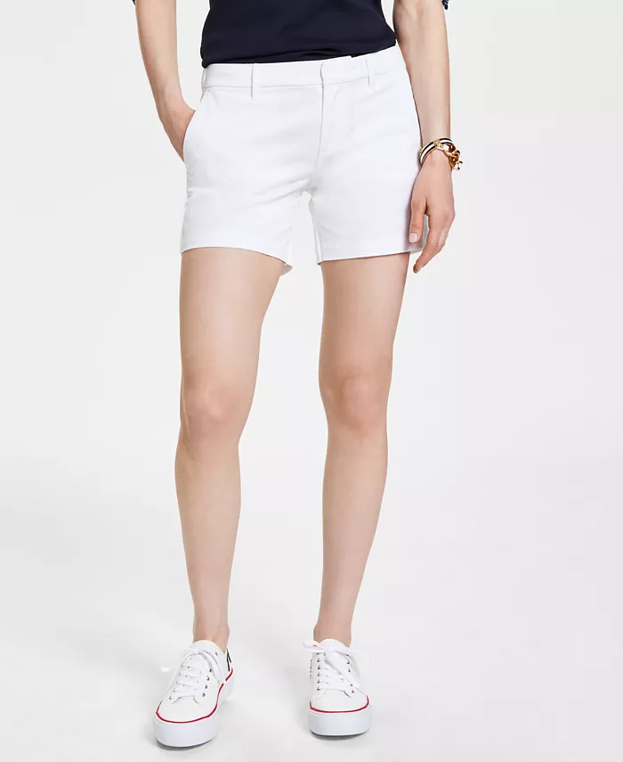 

Женские шорты TH Flex 5 Inch Hollywood Tommy Hilfiger, белый