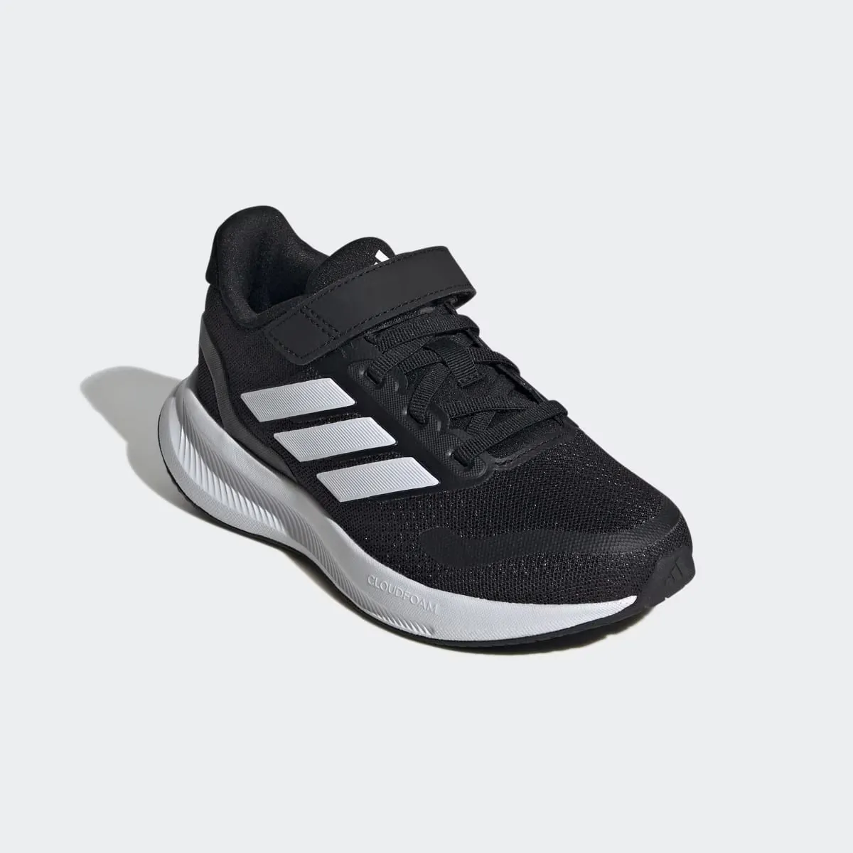RUNFALCON 5 EL C Adidas детские кроссовки для бега, чёрный — фото 2