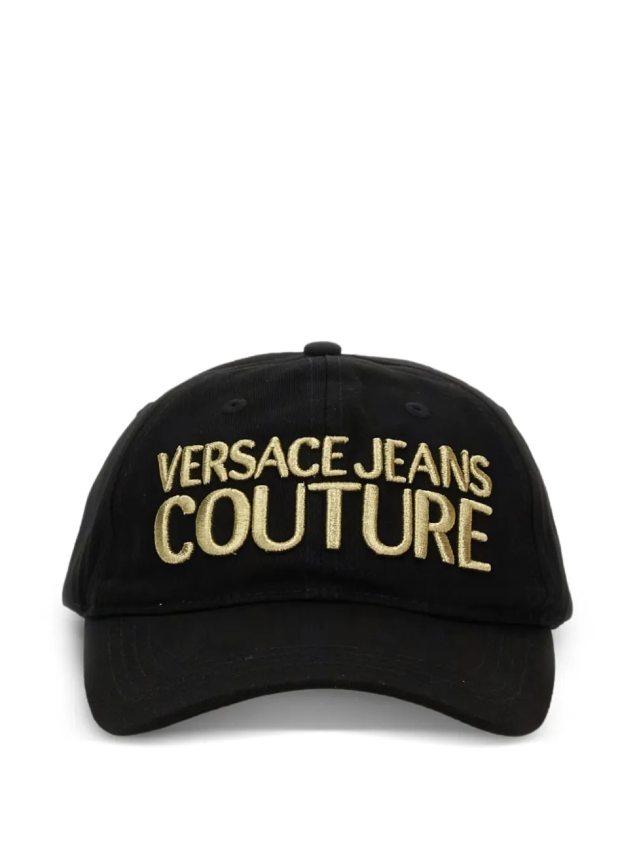 

Бейсболка с вышитым логотипом Versace Jeans Couture, черный