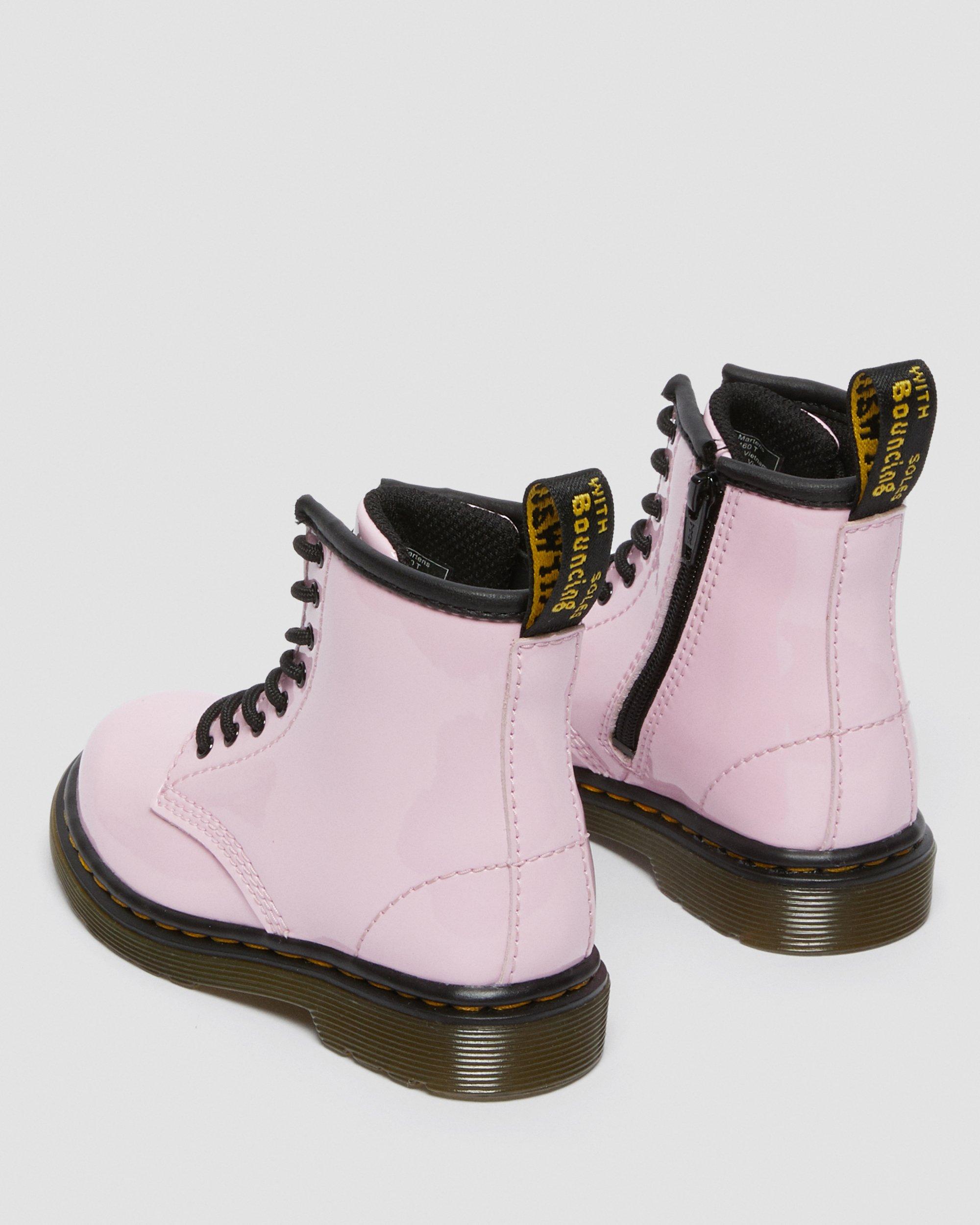 

Лакированные ботинки на шнуровке Toddler 1460 Dr. Martens