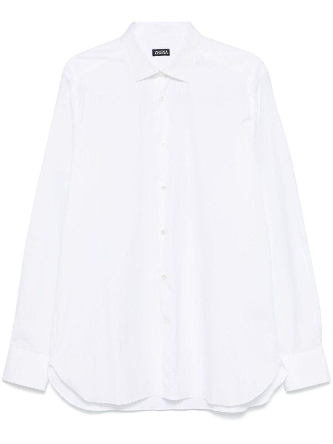 

Zegna поплиновая рубашка, белый