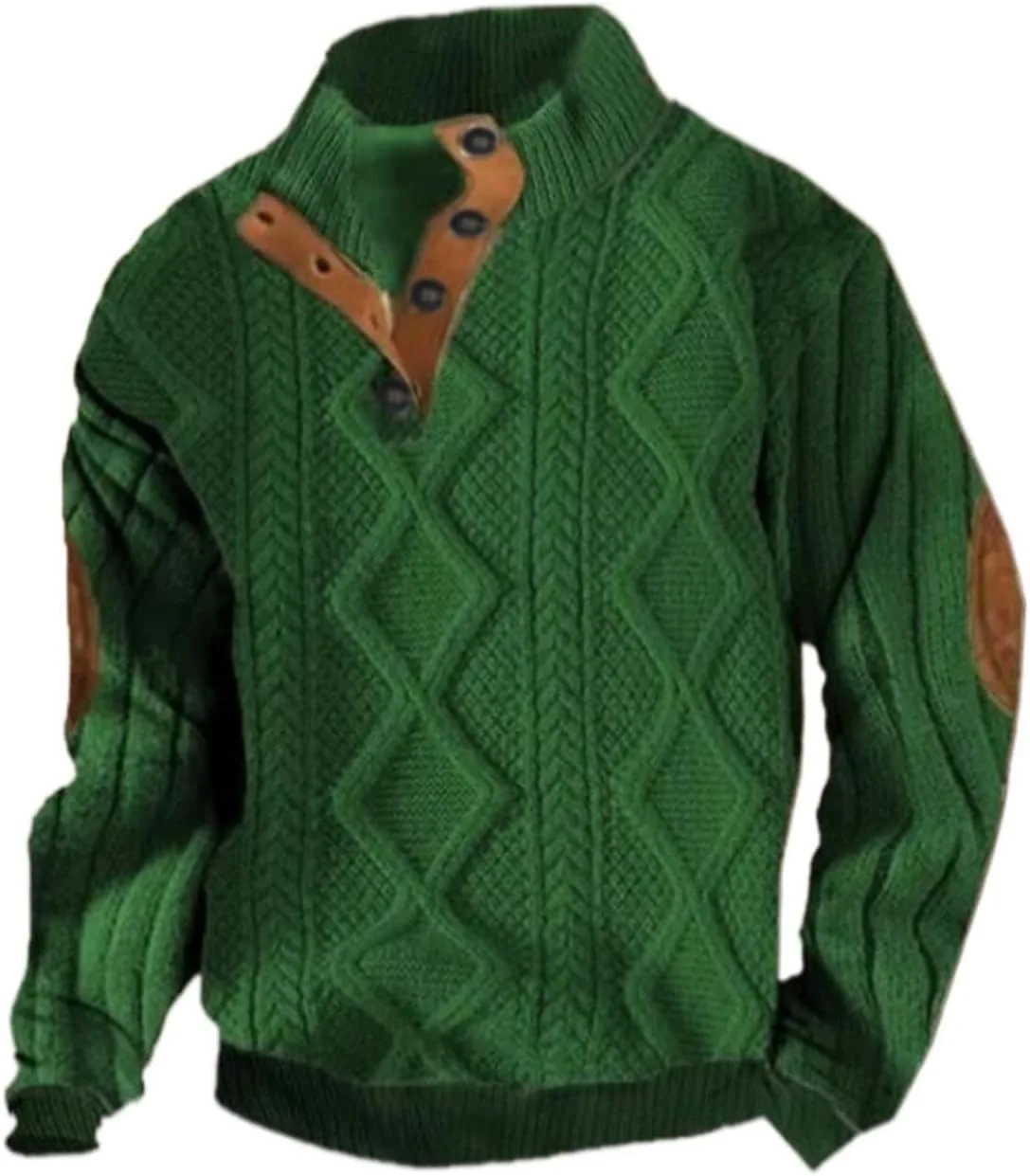 

Мужская спортивная толстовка на пуговицах с воротником стойкой