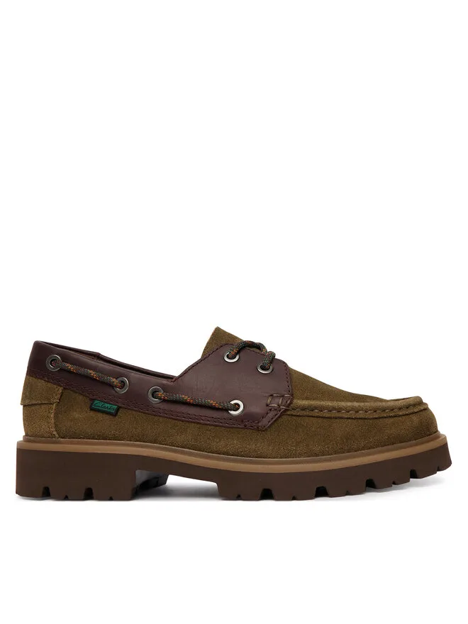 Clarks Слиперы Cleyhill Boat 26186180, зеленый