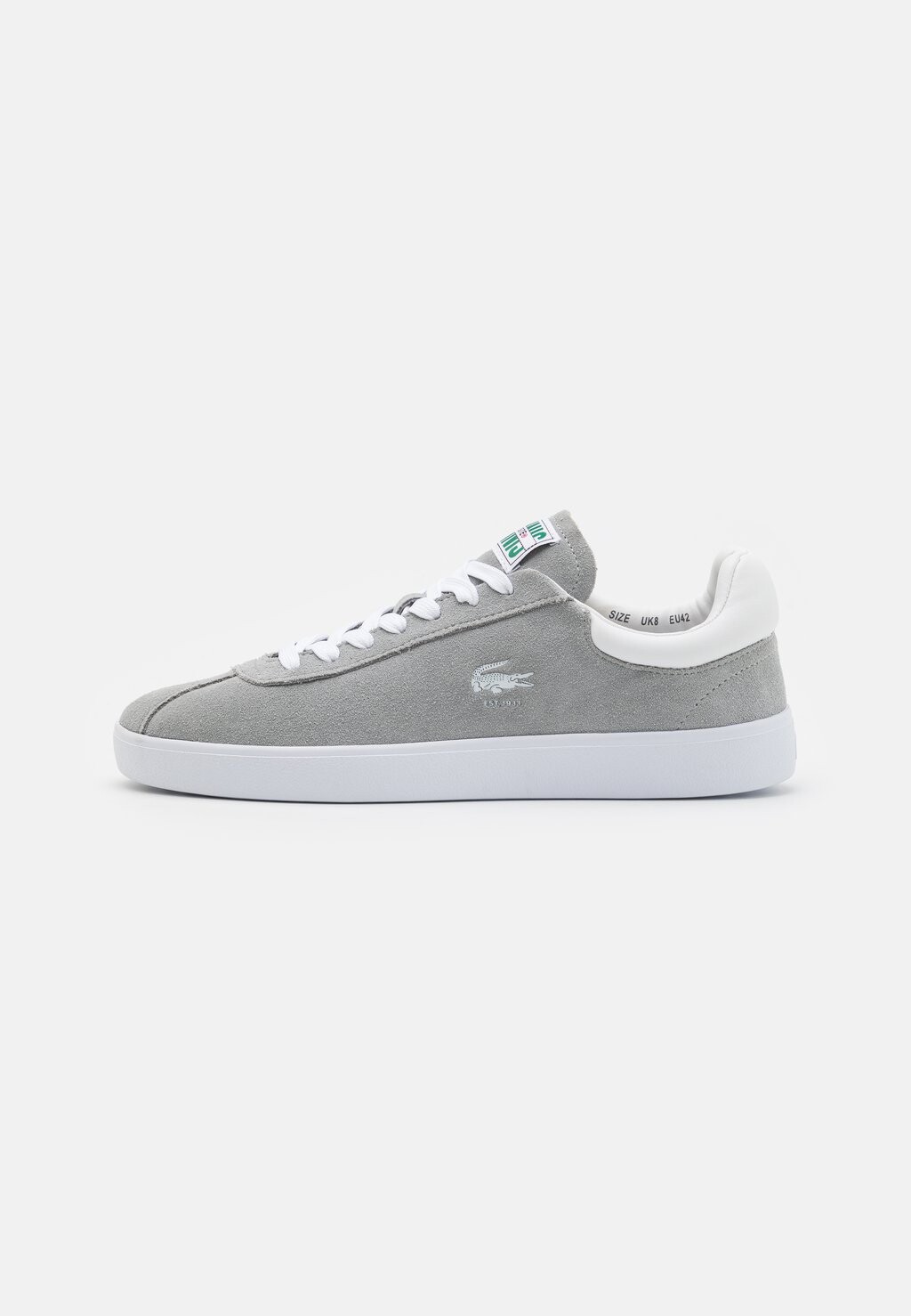 

Низкие кроссовки Baseshot Lacoste, цвет grey/white, Серый, Низкие кроссовки Baseshot Lacoste, цвет grey/white