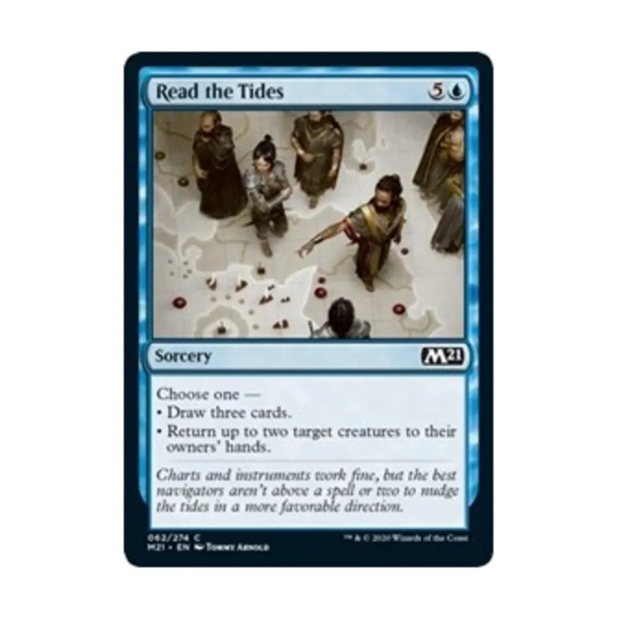

CCG Прочитать приливы (С), MTG - Core Set 2021