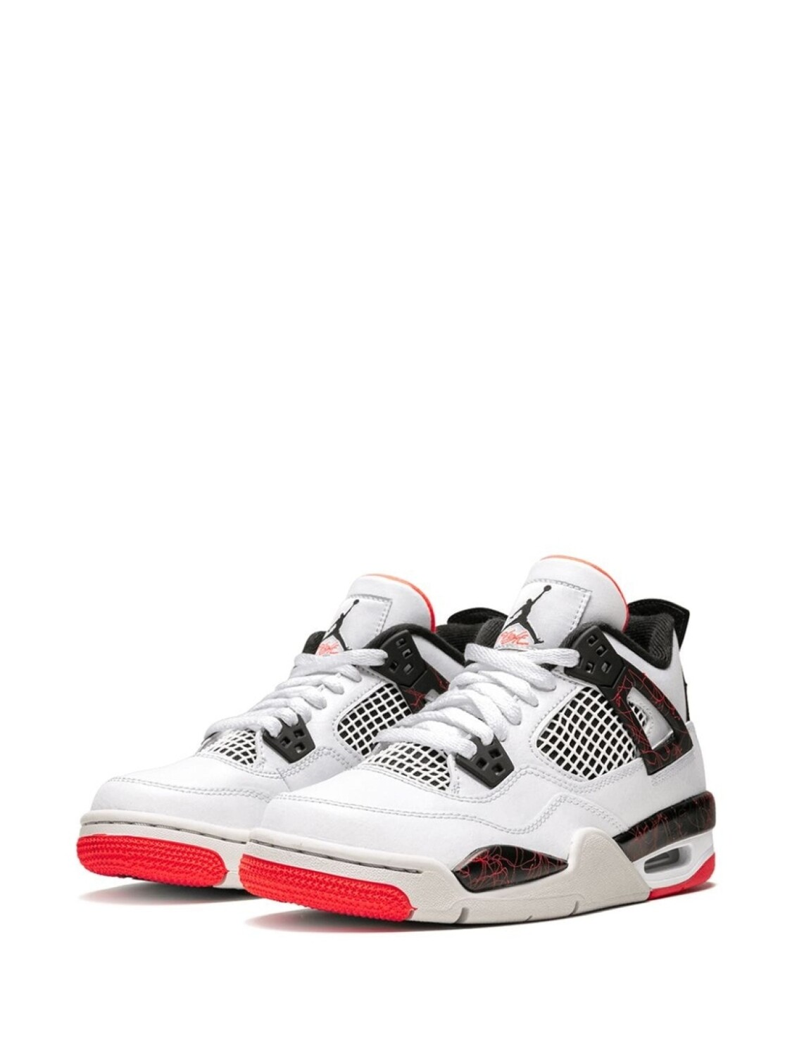Jordan кроссовки Air Jordan 4 Retro (GS), белый — фото 2