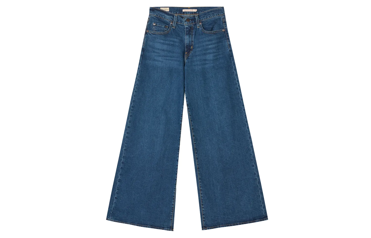 Levis Джинсы женские Medium Blue умеренно широкие