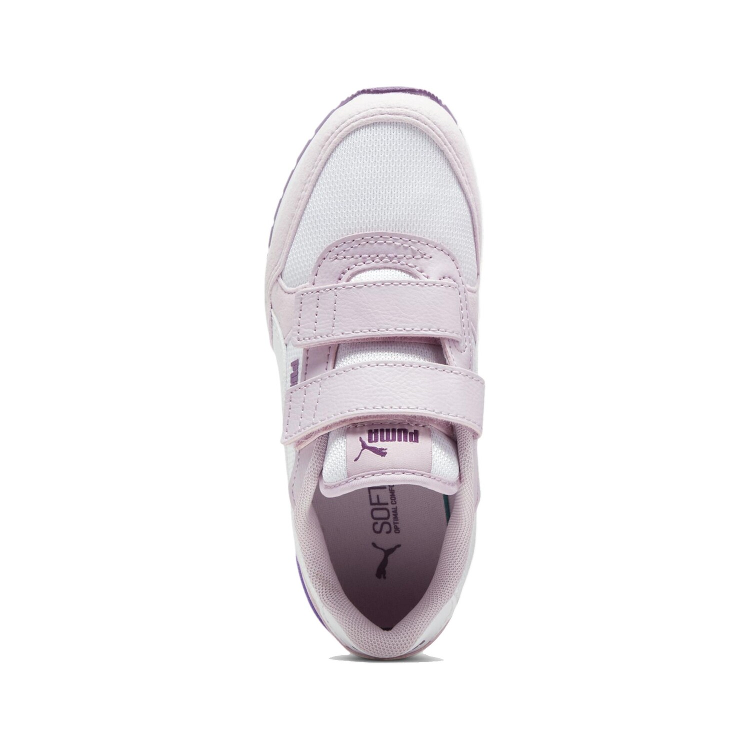 Кроссовки Puma St Runner V3 Kids Lifestyle Shoes PS, розовый — фото 4
