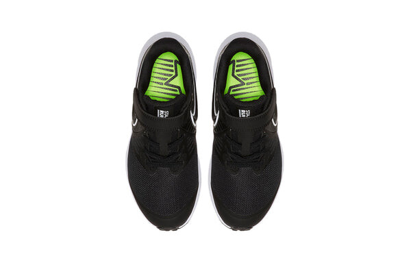 Кроссовки Star Runner 2Velcro Nike, черный — фото 3