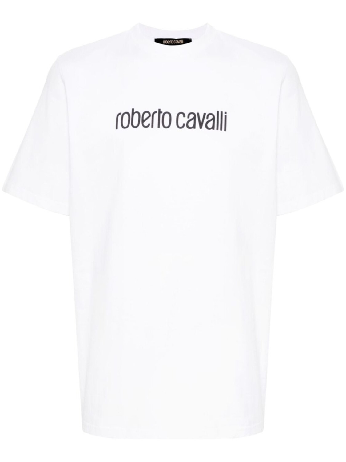 

Roberto Cavalli футболка с логотипом, белый