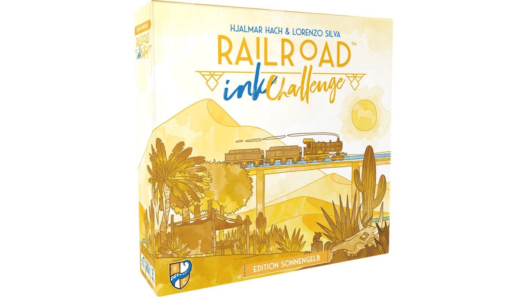 

Horrible Guild Railroad Ink Challenge: Sun Yellow Edition