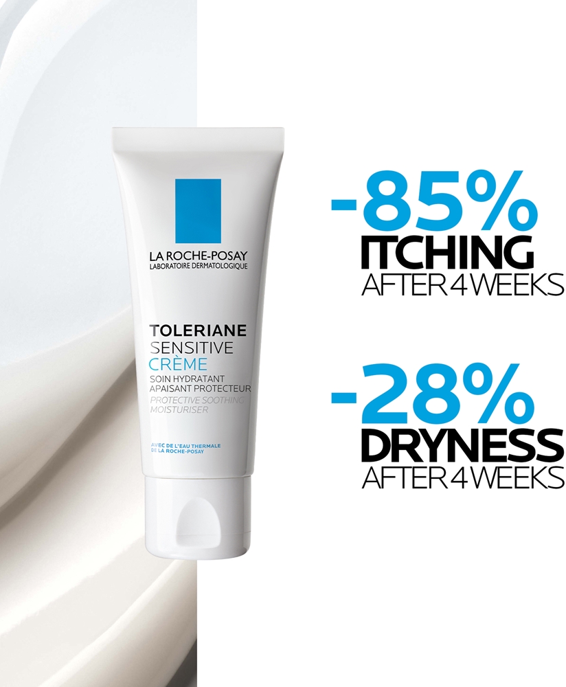 Крем для лица SPF LA ROCHE-POSAY Пребиотический увлажняющий Toleriane Sensitive, снижающий чувствительность кожи — фото 4