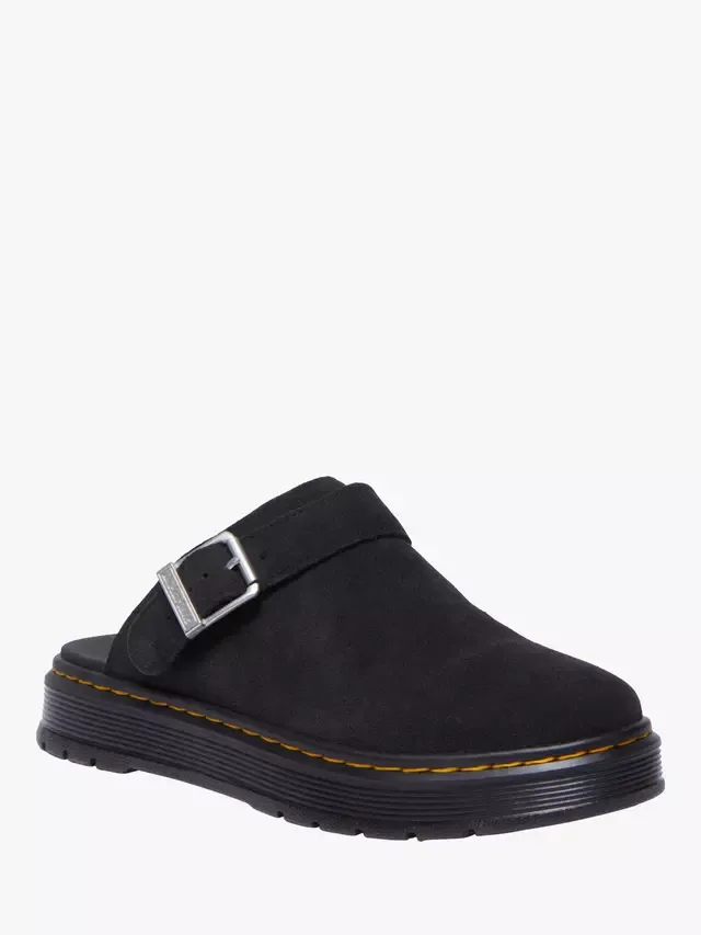 Замшевые сандалии-мюли Brookline, черные, цвет Бронкс Dr. Martens — фото 2