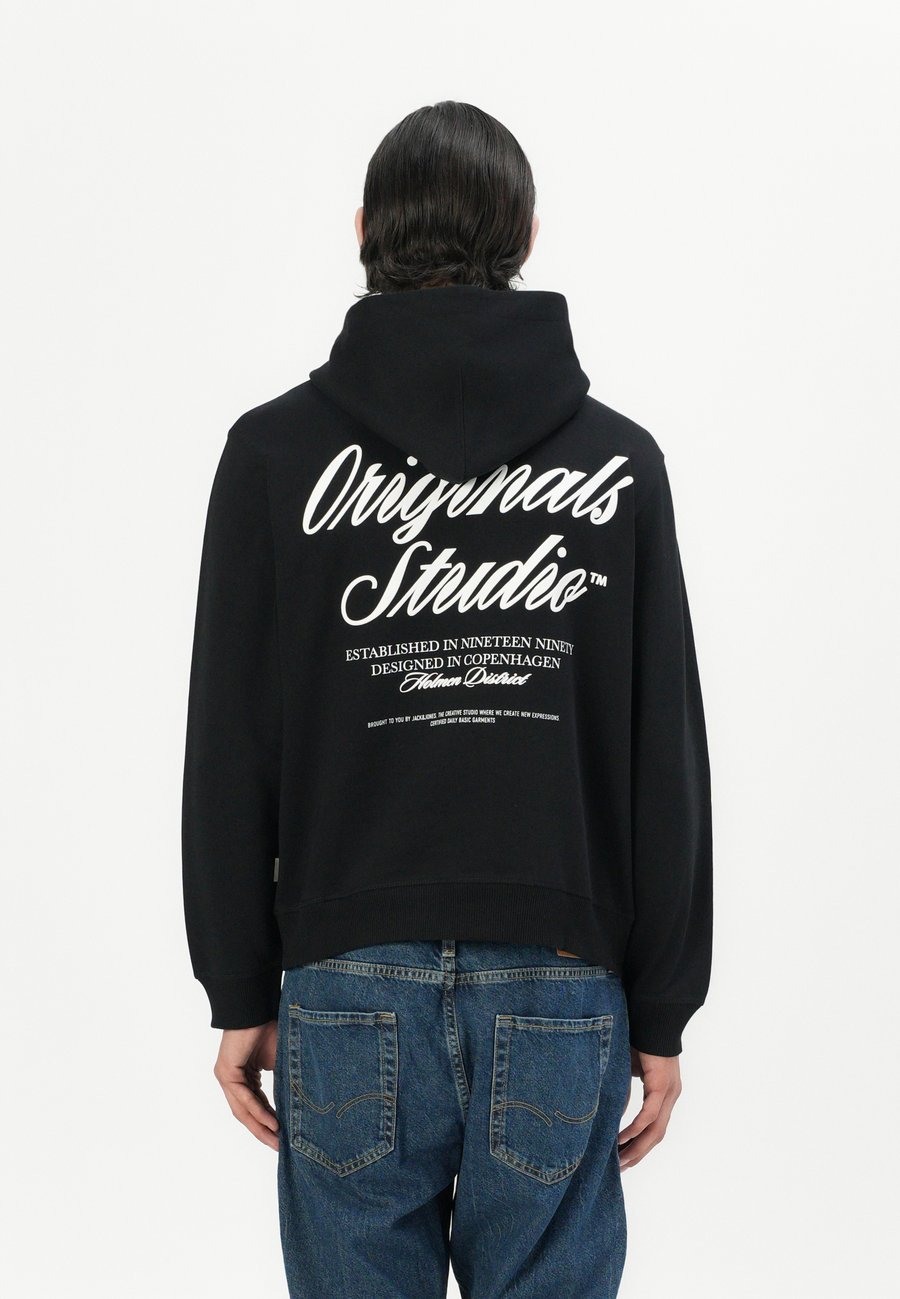 

Худи Jack & Jones JORNORREBRO TYPO BACK HOOD SN, Black