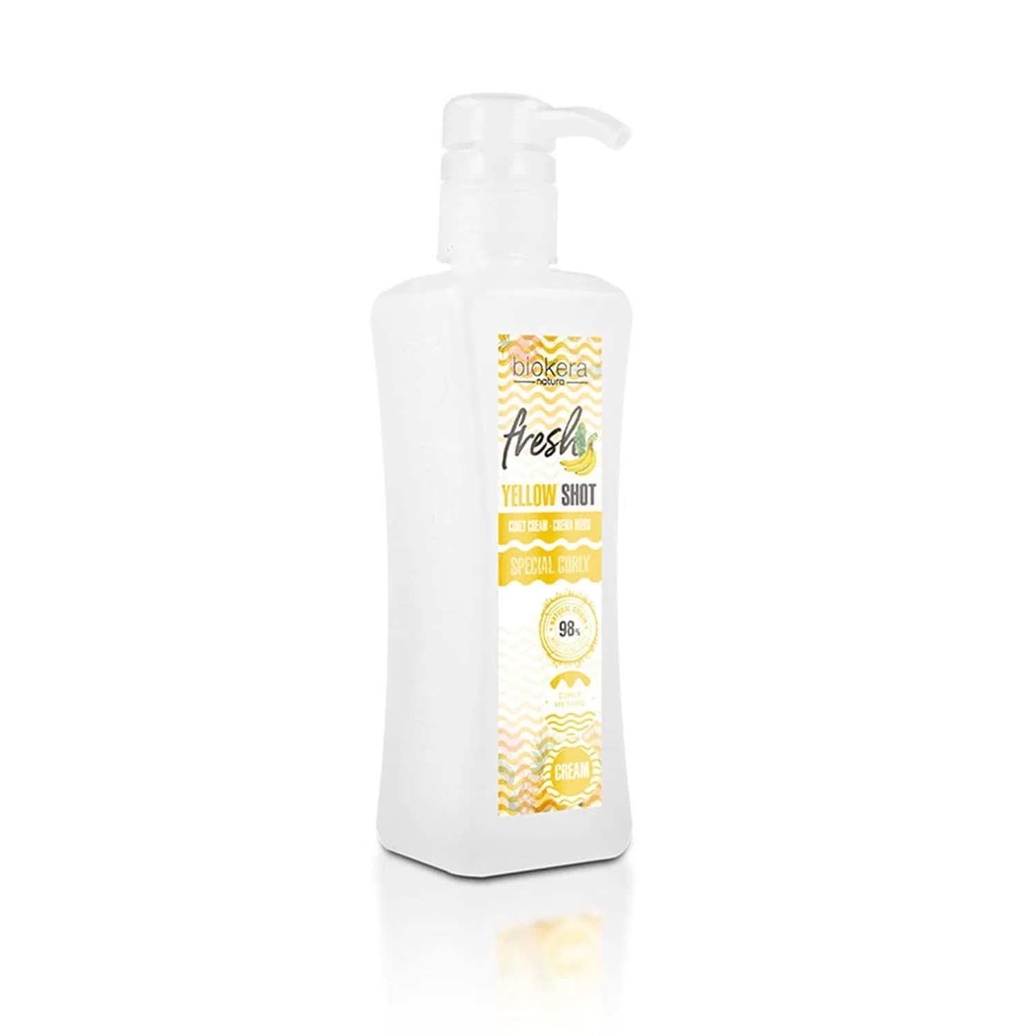 Крем для формирования локонов Curly Cream Yellow Shot от SALERM Biokera Fresh Salerm
