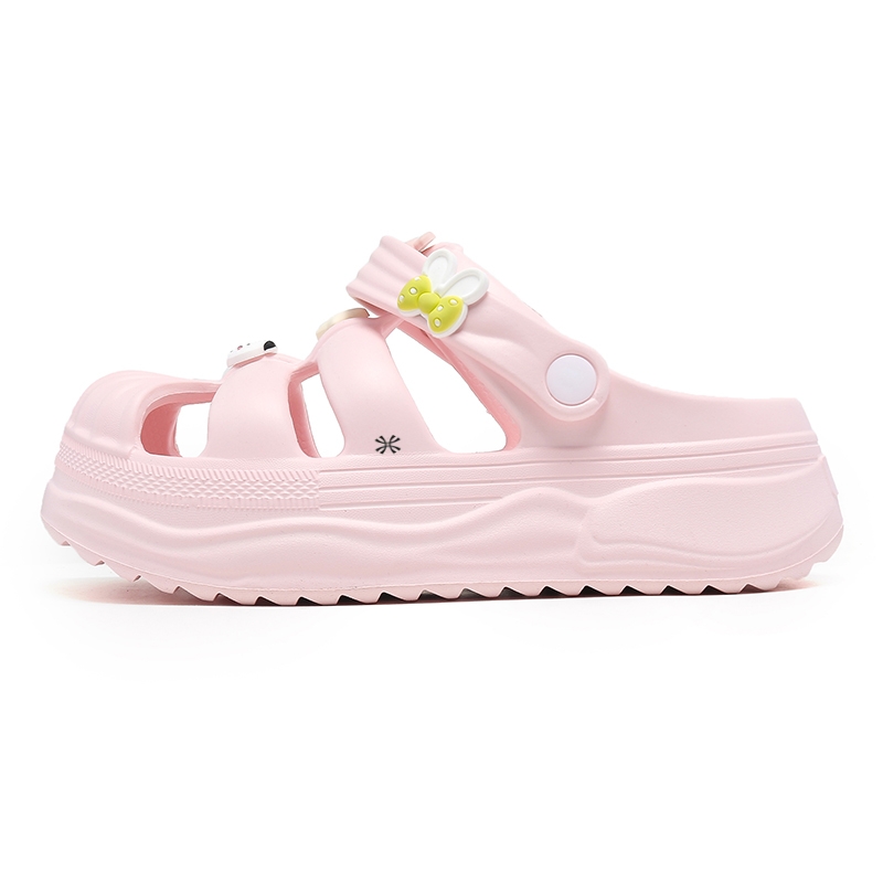 

Сандалии детские износостойкие противоскользящие для подростков YUZHAOLIN, розовый