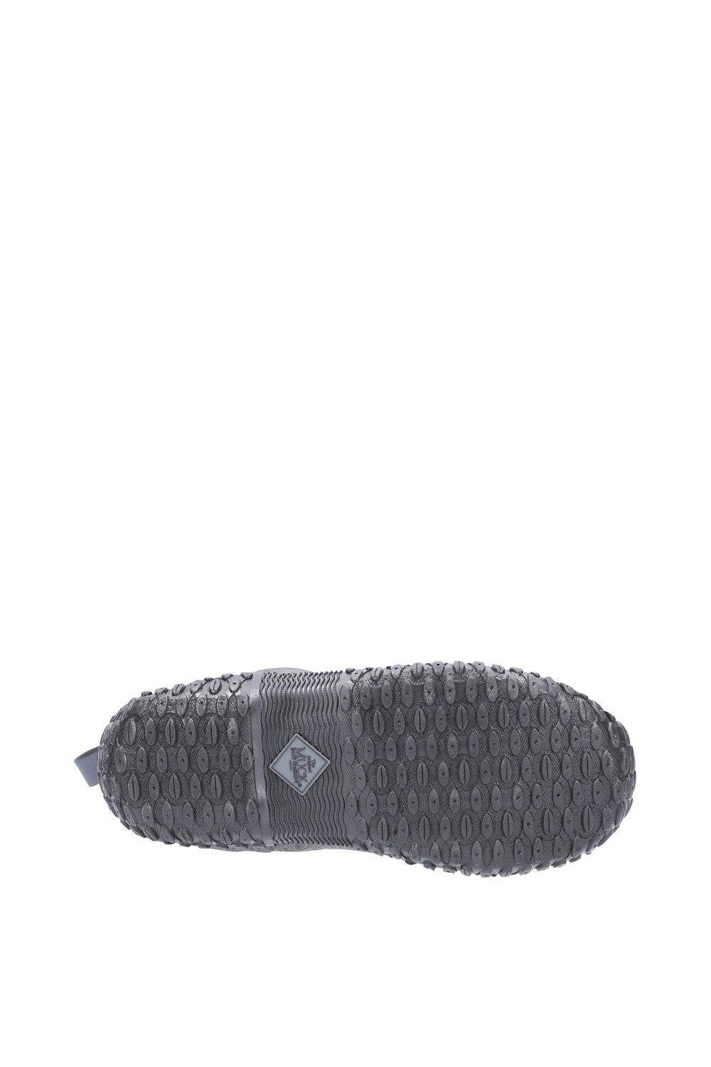 Женские резиновые сапоги Muck Boots Muckster II Mid короткие с логотипом, черный — фото 3
