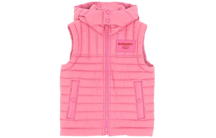 

Детский жилет Burberry, цвет Pink