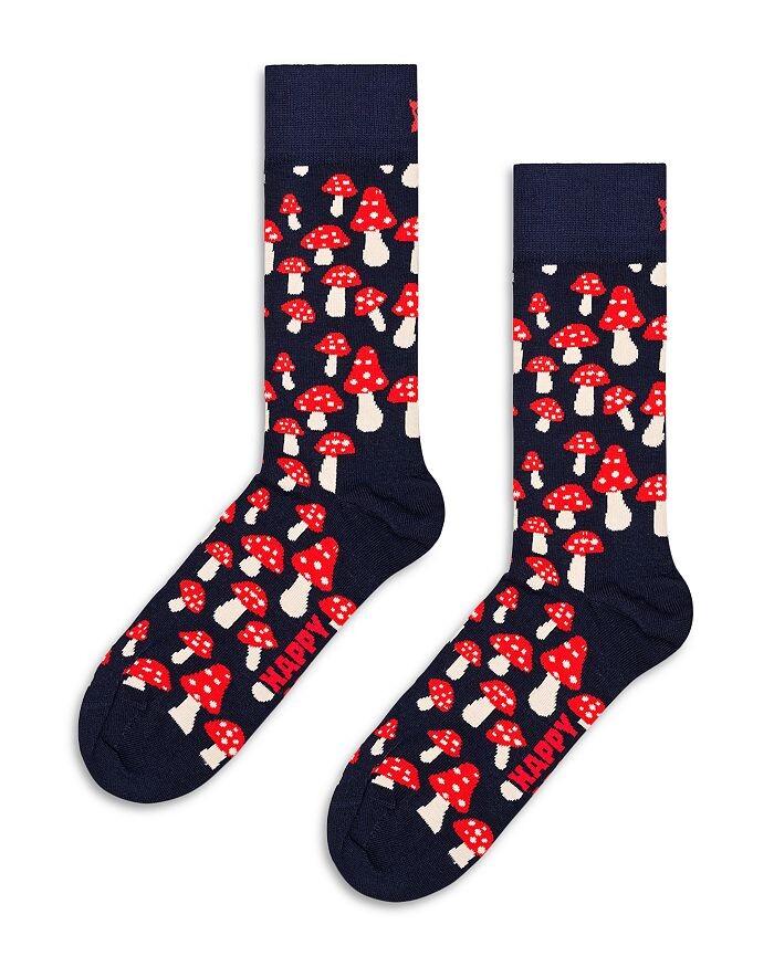 

Носки Happy Socks Mushroom Crew, синий
