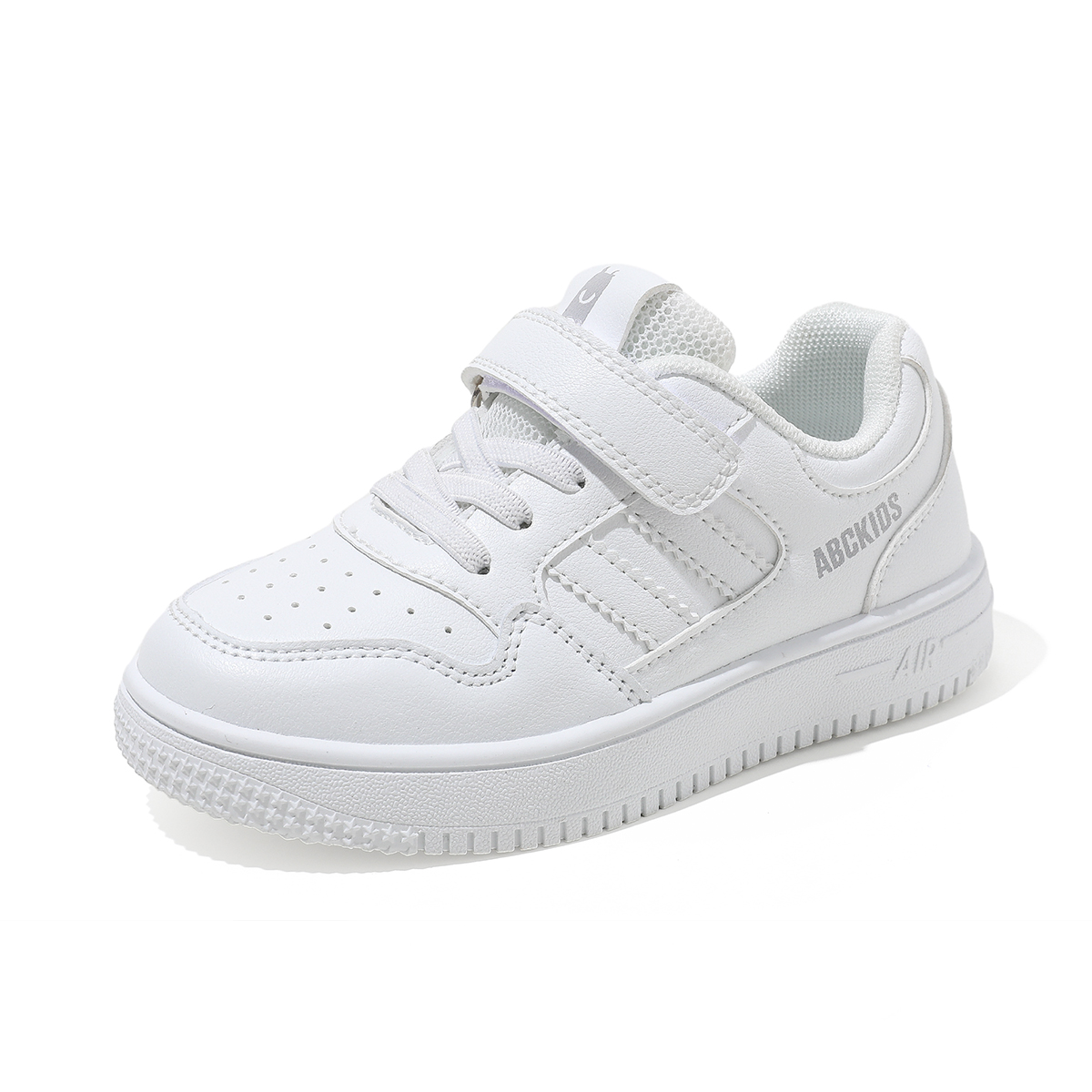 

Нескользящие, легкие, амортизирующие, низкие, детские кроссовки для скейтбординга ABC KIDS, белый