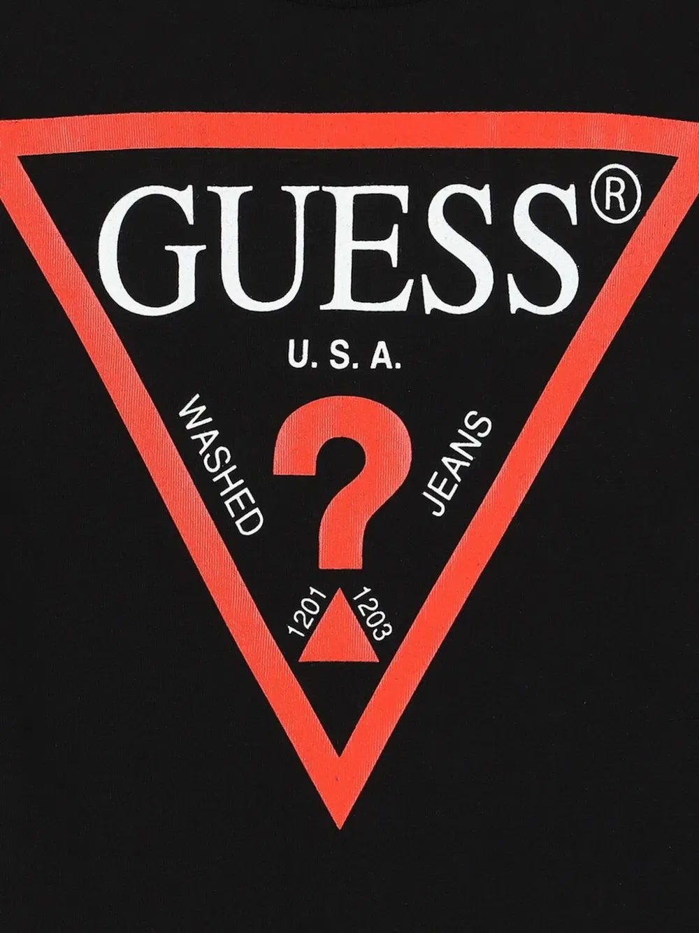 Футболка с графическим принтом Guess Kids, черный — фото 3