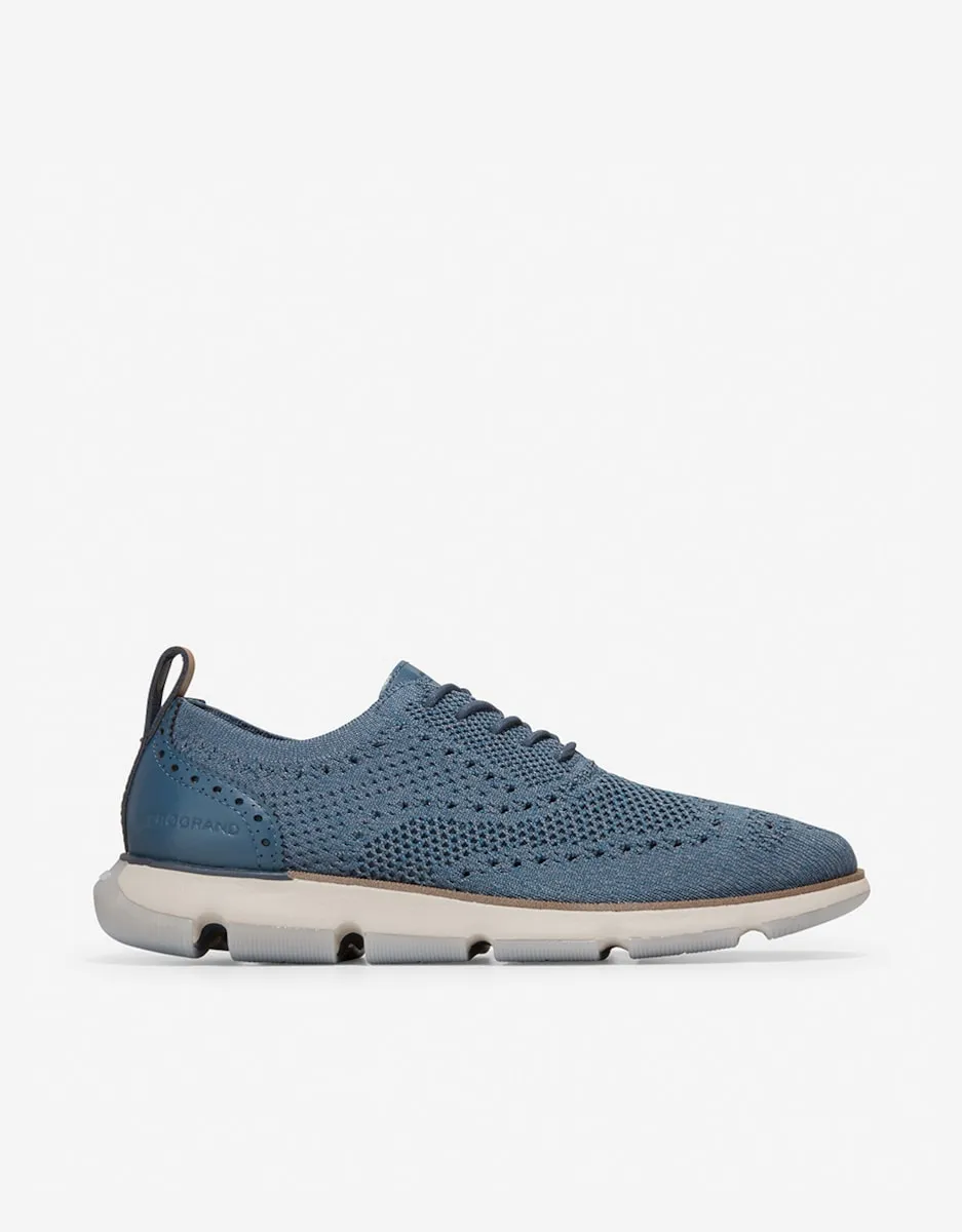 

Мужские туфли на шнуровке из ткани Stitchlite Cole Haan, синий