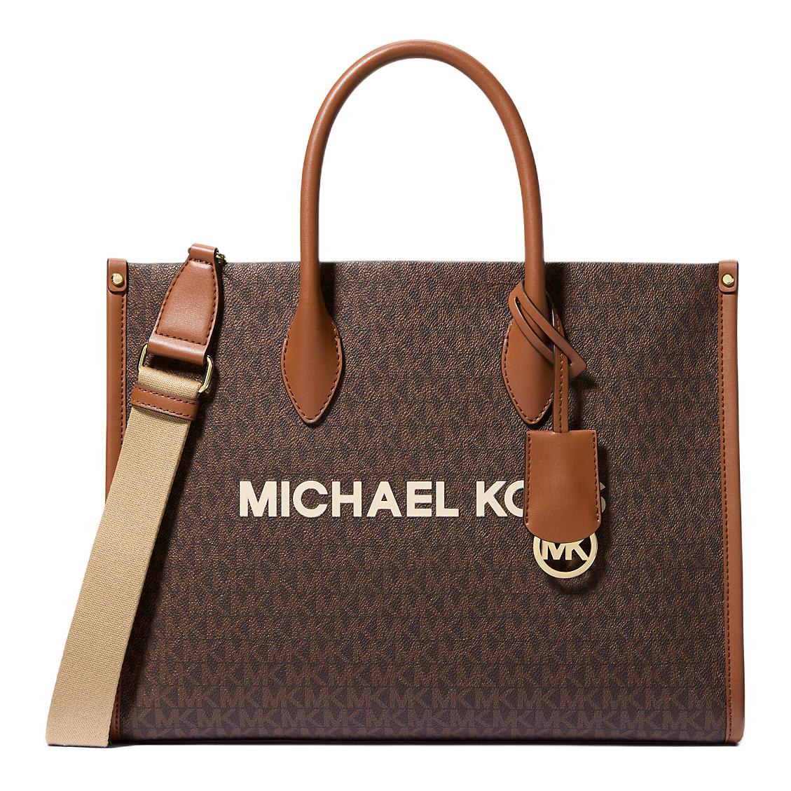 

MICHAEL KORS Сумка женская средняя из искусственной кожи коричневая