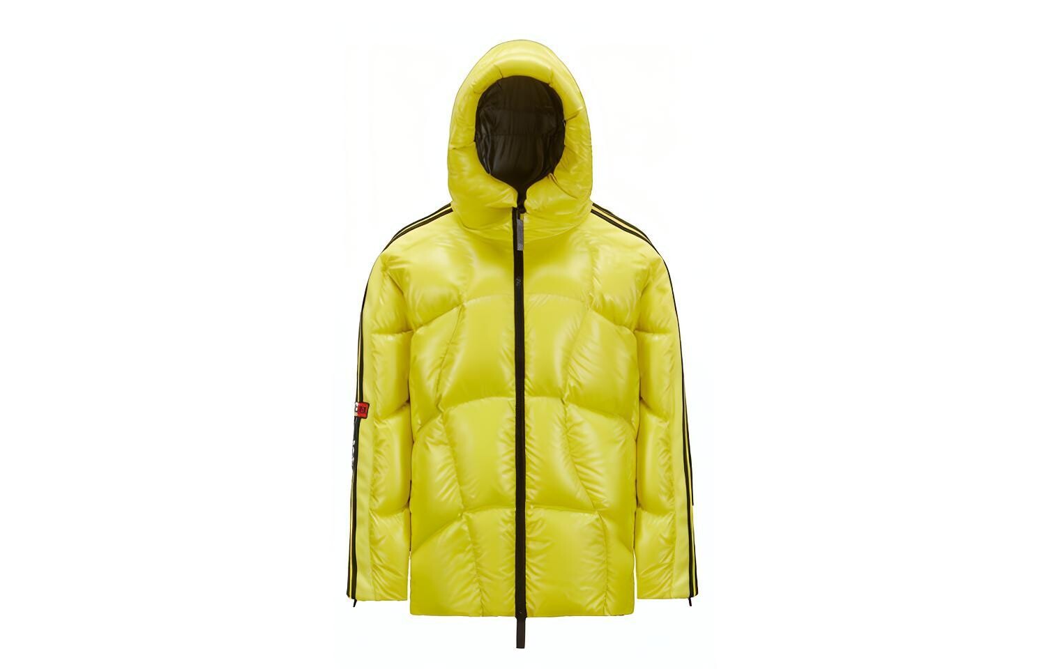 

Короткая куртка-пуховик X Adidas Originals Beiser Moncler, желтый
