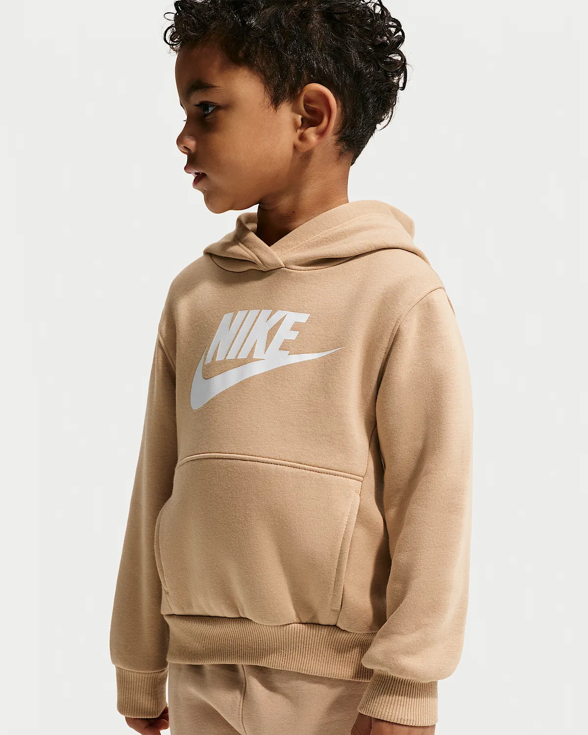 Детская толстовка Nike Sportswear Club Fleece Pullover, Brown