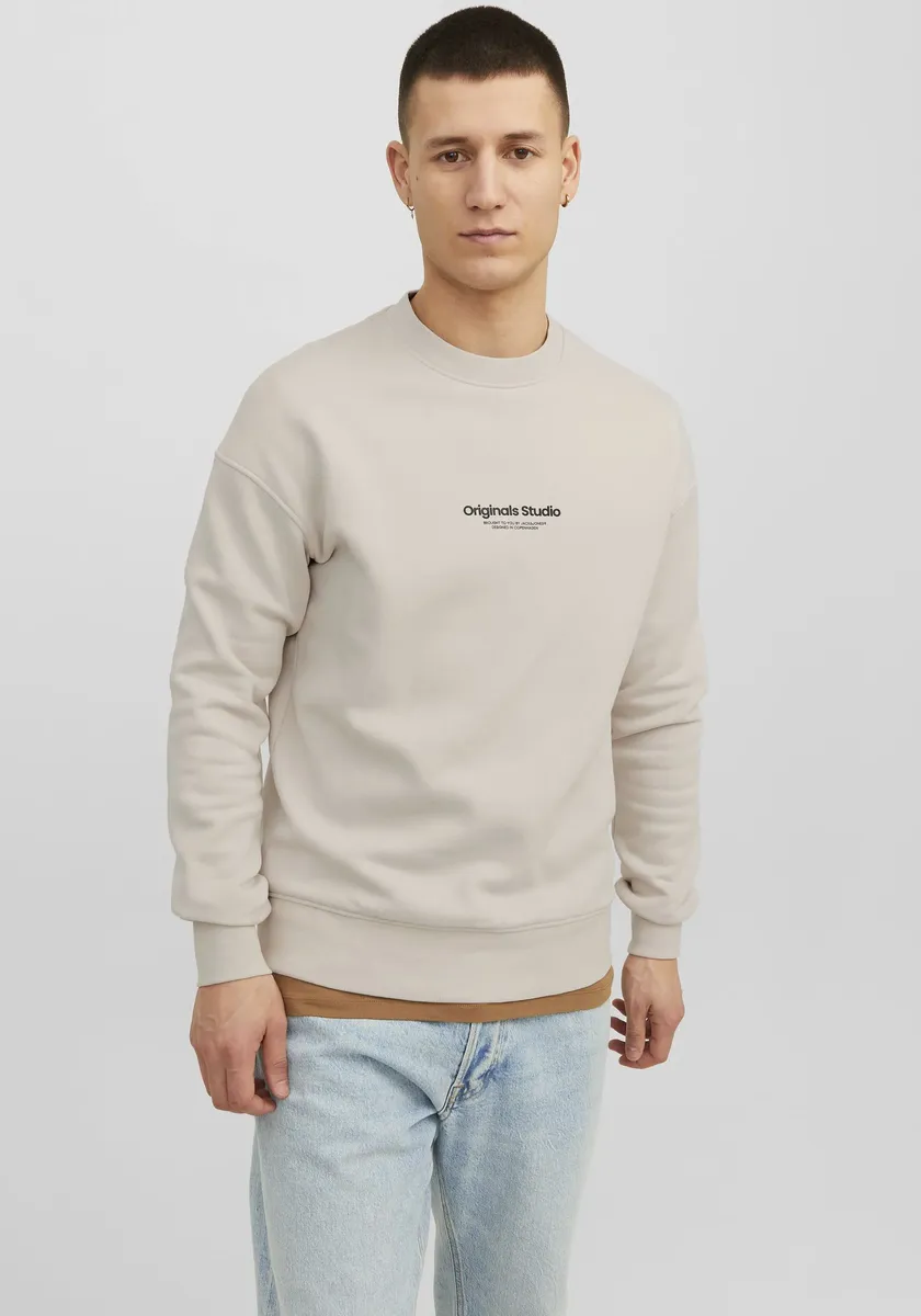 

Толстовка Jack & Jones "JORVESTERBRO SWEAT CREW NECK NOOS", цвет Moonbeam