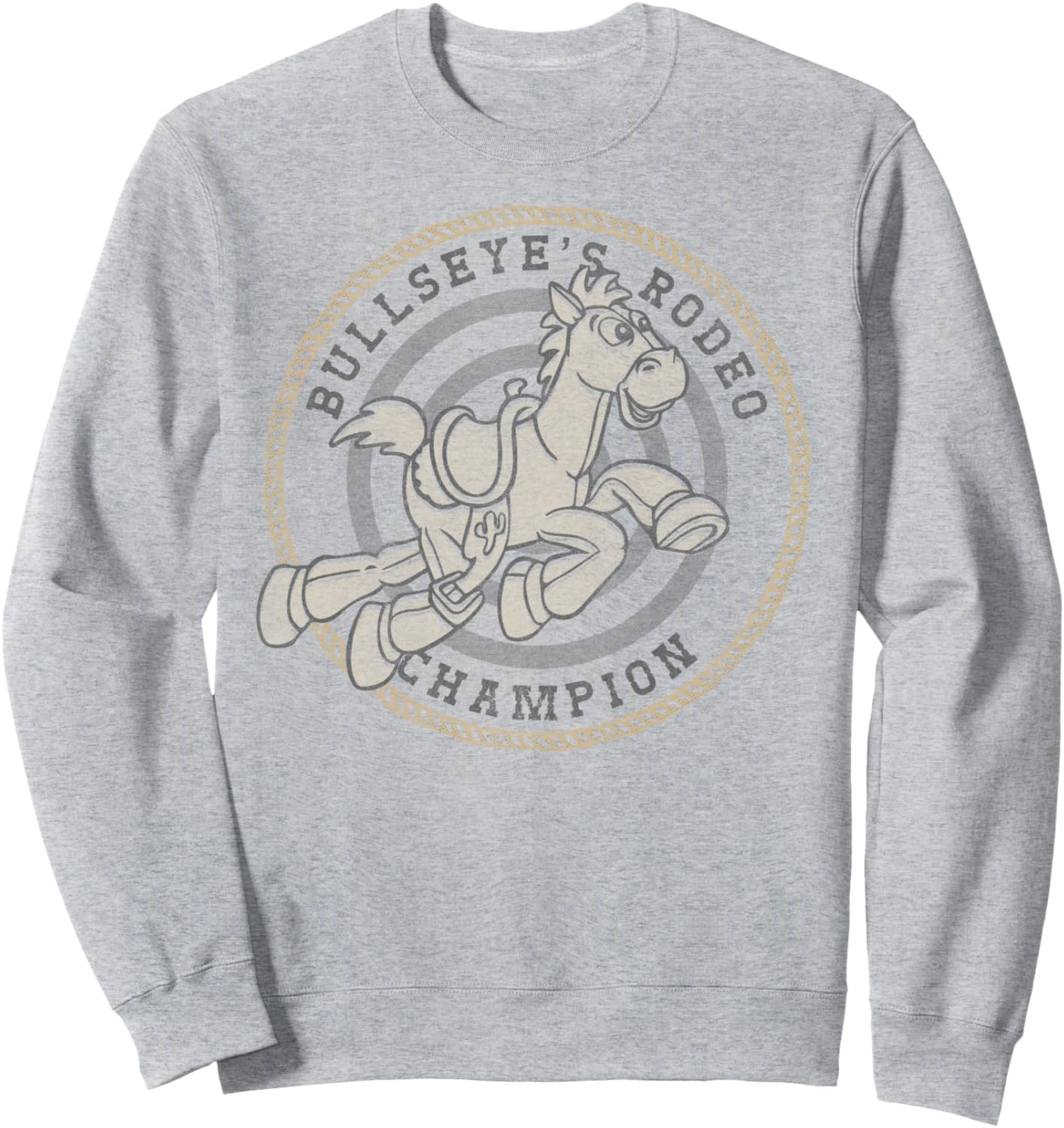 

Толстовка Disney Pixar Toy Story Bullseye Rodeo Champion, серая