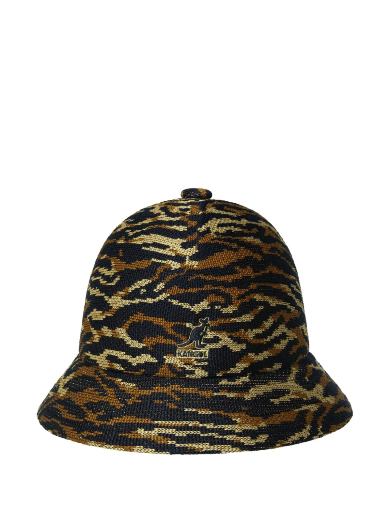 

Панама Kangol с тигровым узором, черный