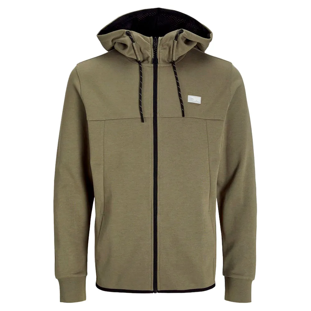 

Толстовка Jack & Jones Air full zip, зеленый