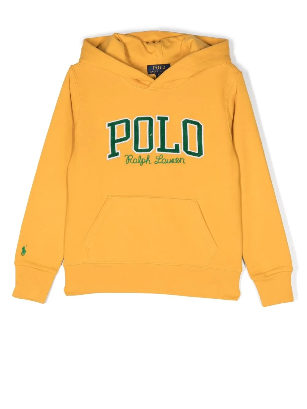 

Худи с вышитым логотипом POLO RALPH LAUREN KIDS, желтый