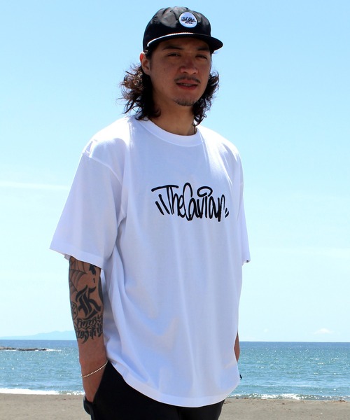 

Murasaki Sports Футболка с коротким рукавом, принт на груди, бренд Caviar, цвет белый