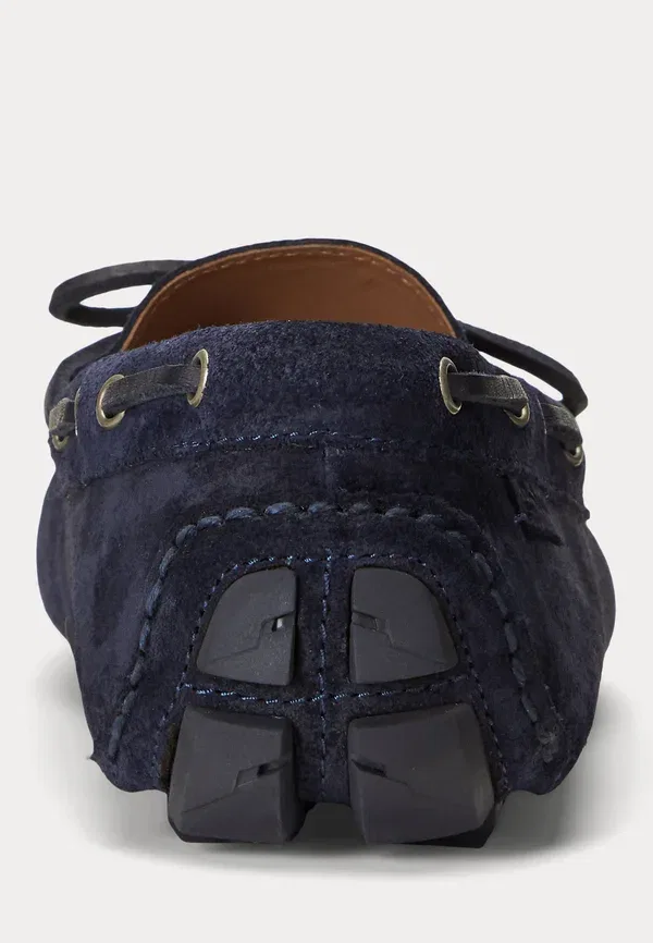 Мокасины Anders tasselled suede driver moccasins Polo Ralph Lauren, тёмно-синий — фото 3