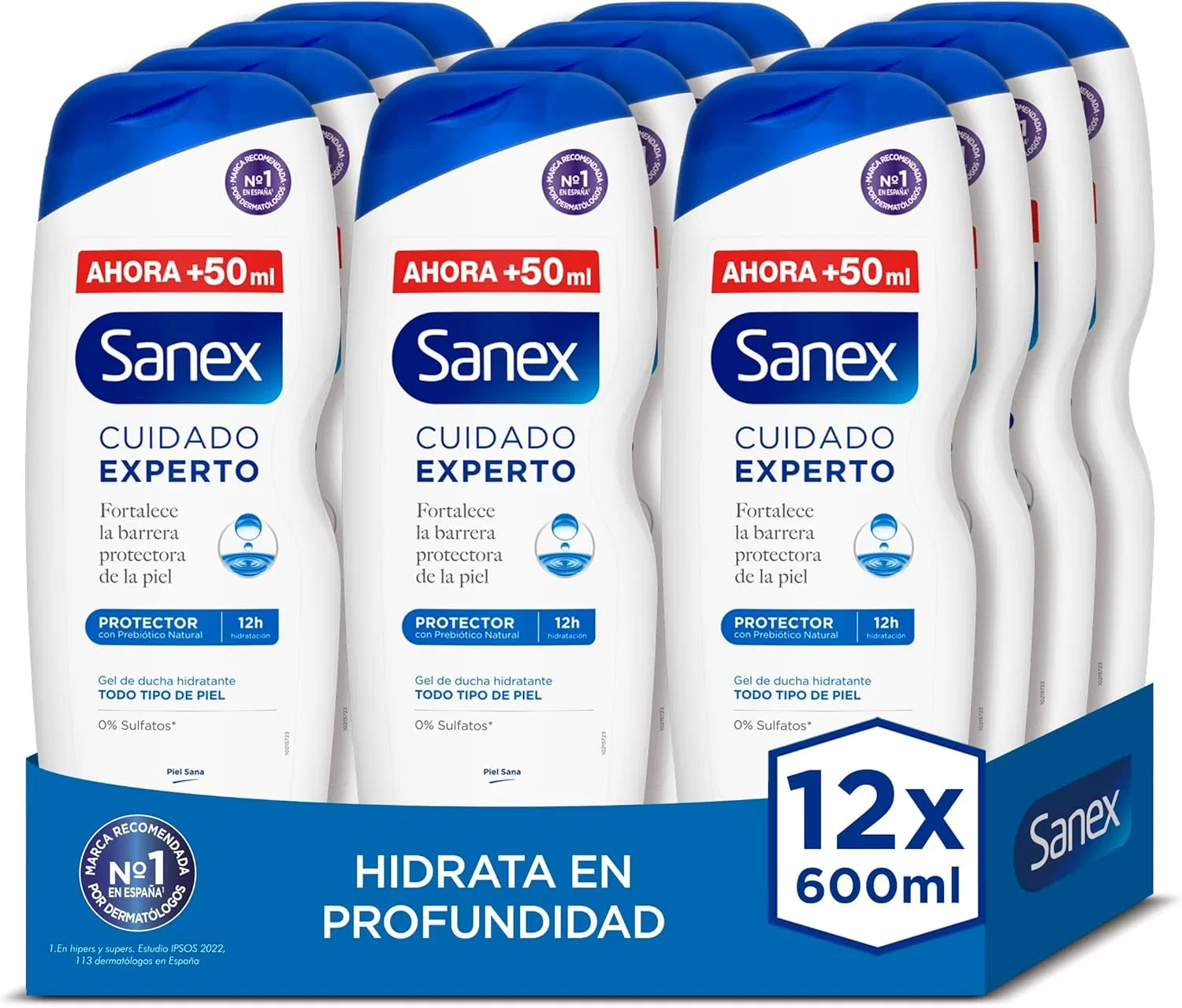 Гель для душа «Expert Care» 12 x 600 мл от Sanex Sanex