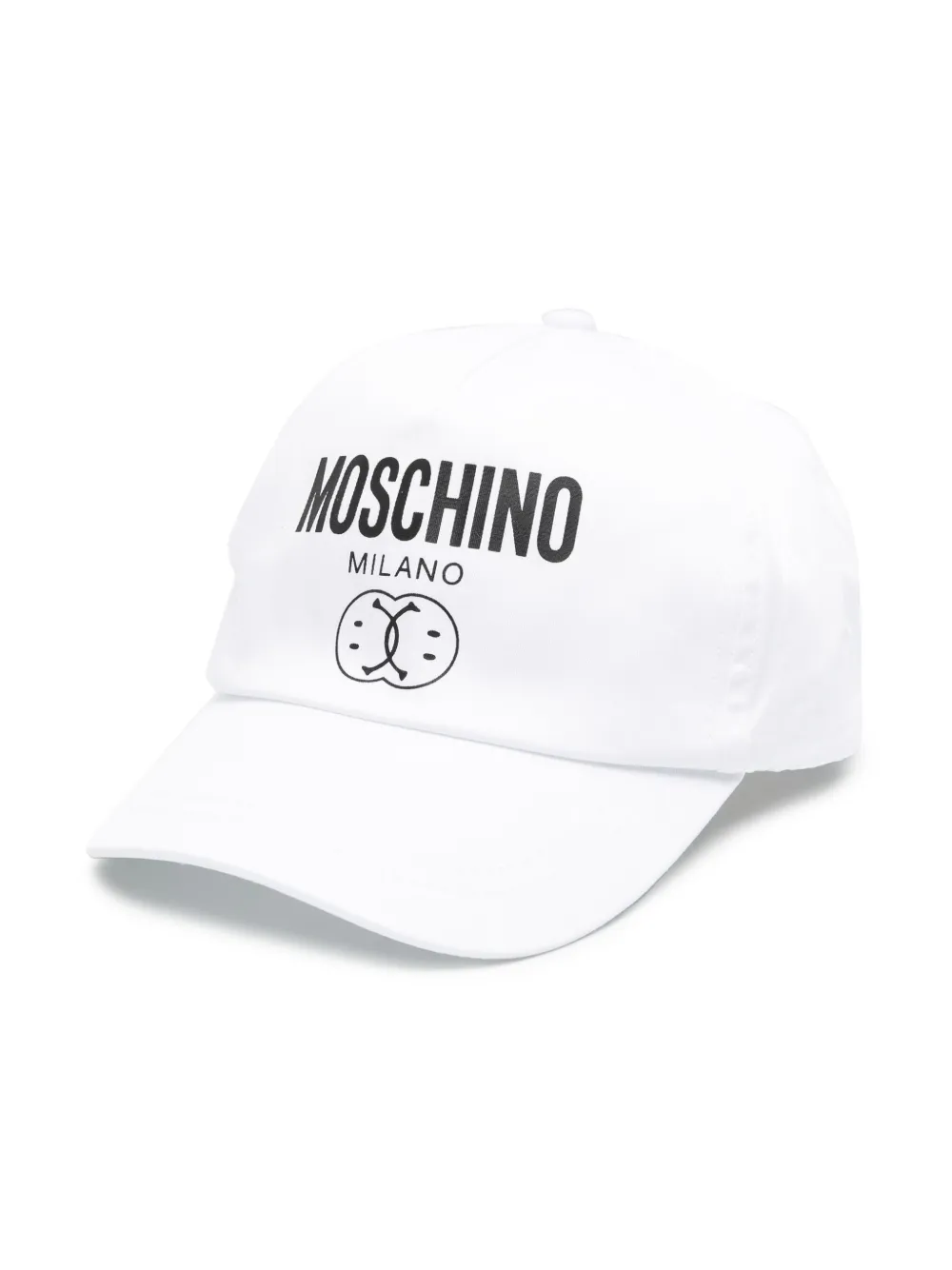 

Бейсболка с логотипом Moschino Kids, белый